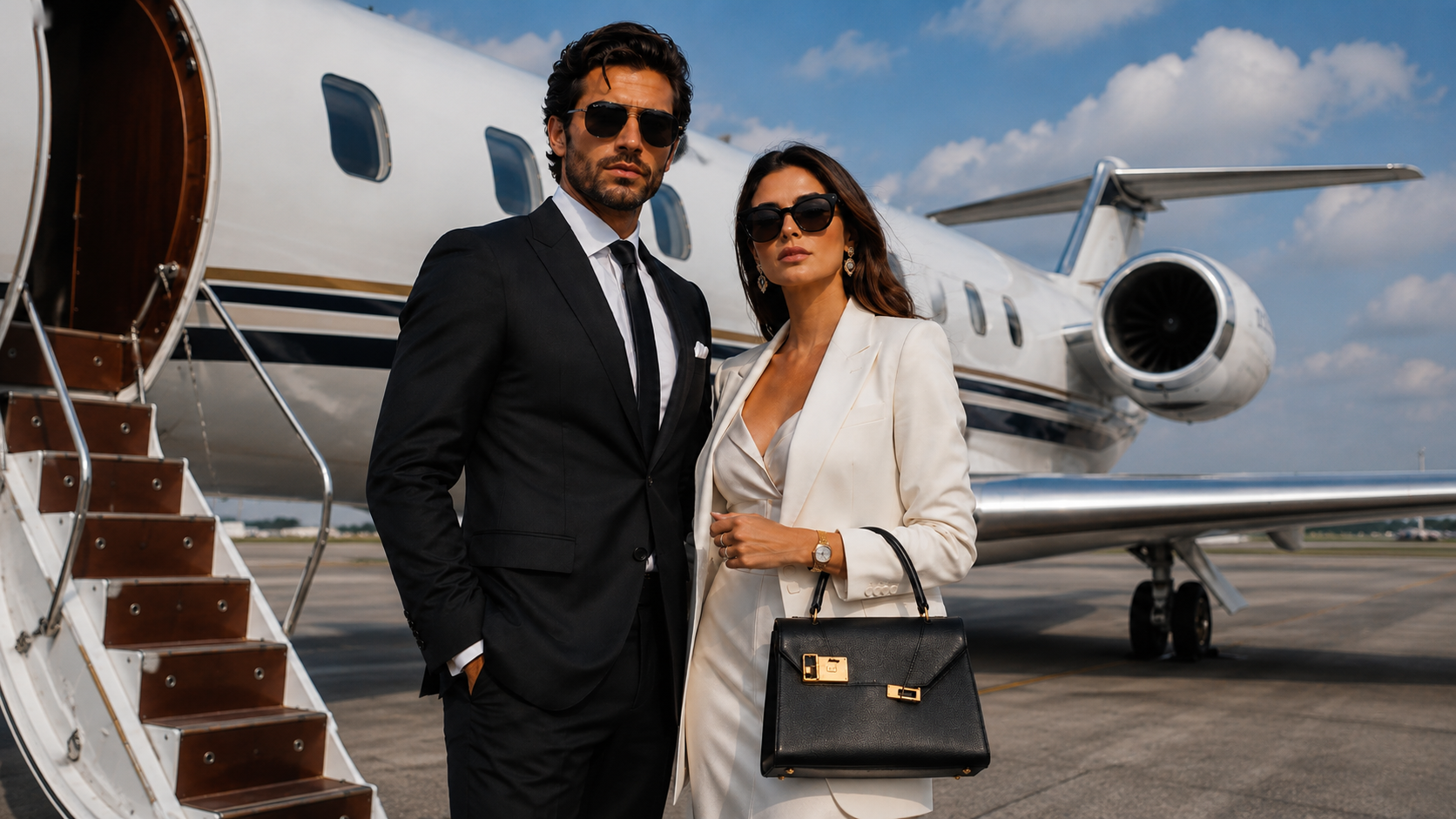 Healthy luxury relationship couple