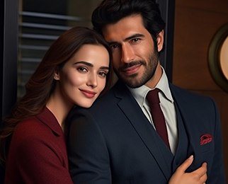 Successful dating couple